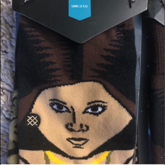 💛NWT Stance Princess Leia & Jabba the Hut Youth L - Picture 3 of 4